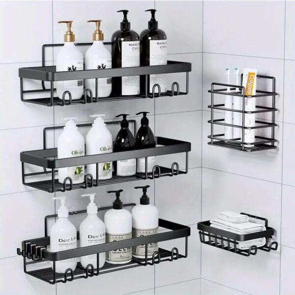 5 pieces Set Shower Candy Barthroom  Organizer