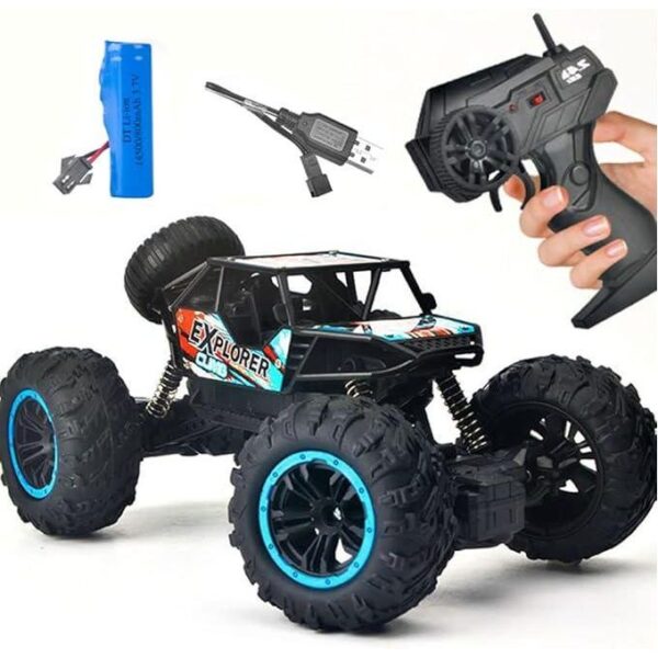 RC 4x4 Explorer Climber Car, 2.4Ghz All Terrain Waterproof Remote Control Truck ,Four-wheel Drive Off-road Electric Rapidly Off Remote Control Car
